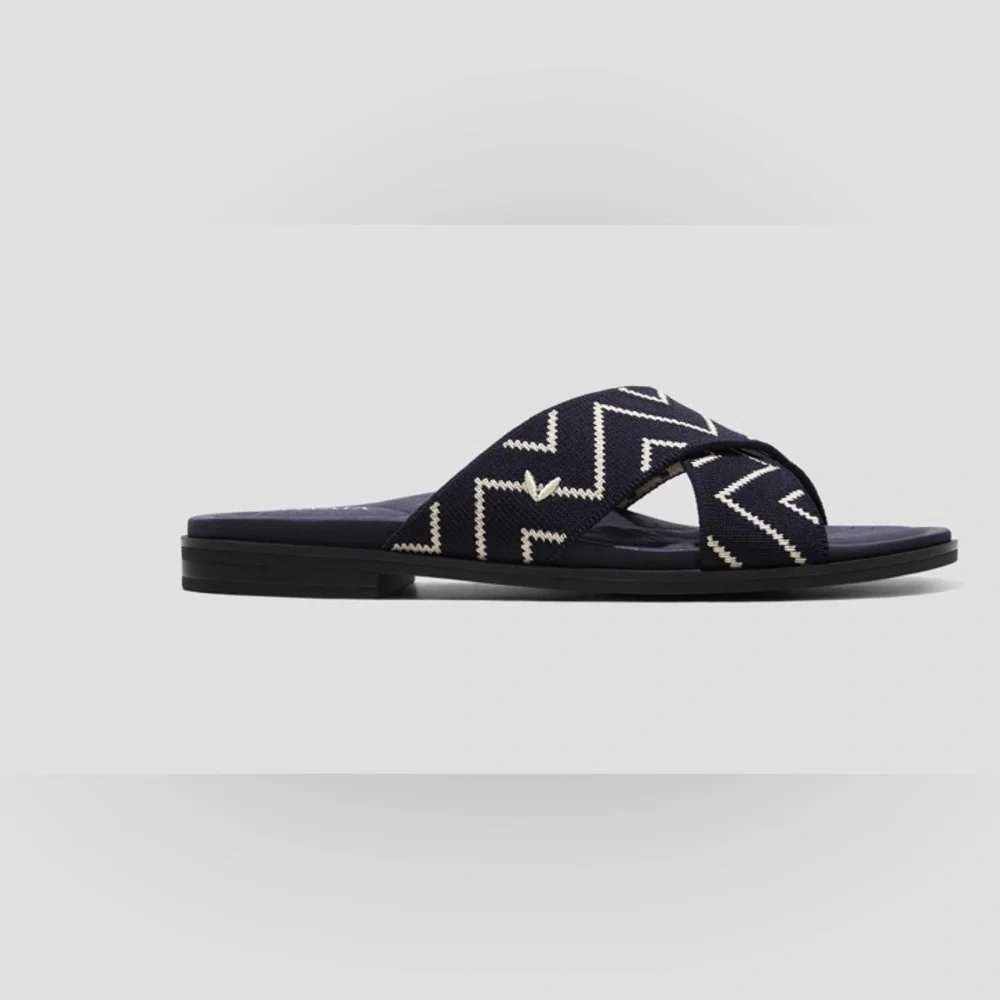 VIVAIA Arch Pro Slide Paige Sandals Navy Size EU 42/US 11 - Picture 4 of 11